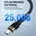 wozinsky USB-A auf USB-C 2 m Schwarz