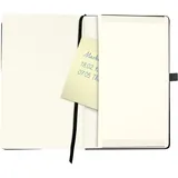 Herlitz Notizbuch A5 96 Blatt schwarz,