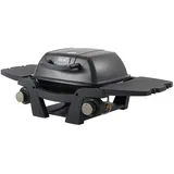 TAINO MAHTO Gasgrill klein Tischgrill Balkongrill Gas 2 Brenner Schwarz
