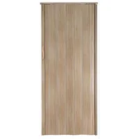 Falttür Schiebetür Eiche/Sonoma Farben H. 202 cm für Türbreite bis 96 cm st3js Neu teils vormontiert - Braun