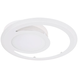 LED Decken Leuchte Wohn Zimmer Ring Beleuchtung Dielen Lampe weiß Globo 67120-40D
