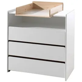 58 aufm Kessel WICKELAUFSATZ Karilynn 72x53x14 Massivholz Natur