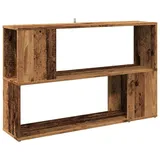 vidaXL Bücherregal Altholz-Optik 100x24x63 cm Holzwerkstoff