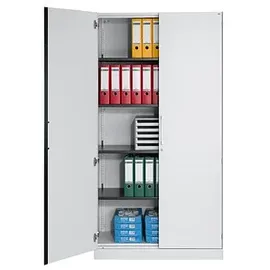 Californian Products CP Stahlschrank C 3000 Asisto 141002-000 S10020 lichtgrau 100,0 x 43,5 x 198,0 cm, aufgebaut
