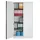 Californian Products CP Stahlschrank C 3000 Asisto 141002-000 S10020 lichtgrau 100,0 x 43,5 x 198,0 cm, aufgebaut
