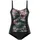 LASCANA Badeanzug Reese Schwarz/Mehrfarbig 40 Cup D