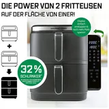 Vertikale Doppelkammer Grau 15471