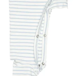 Steiff Strampler in Hellblau/Weiß | Gr.: 44