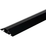 EHA Kabelbrücke 47751, schwarz, schwarz, 8x2 cm x 8 cm, 1 Kanal, Aluminium