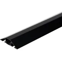 EHA Kabelbrücke 47751, schwarz, schwarz, 8x2 cm x 8 cm, 1 Kanal, Aluminium