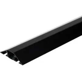 EHA Kabelbrücke 47751, schwarz, schwarz, 8x2 cm x 8 cm, 1 Kanal, Aluminium