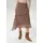 Aniston CASUAL Midirock Damen Gepunktet Braun 40
