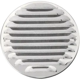 WALLAIR N31841 Abluftgitter Edelstahl Passend für Rohr-Durchmesser: 16 cm