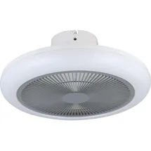 EGLO Kostrena 45,5 cm Deckenventilator Grau-Weiß