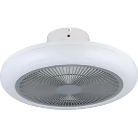 EGLO Kostrena 45,5 cm Deckenventilator Grau-Weiß