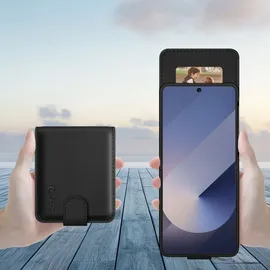 techprotect Galaxy Z Flip 7 Wallet Case schwarz