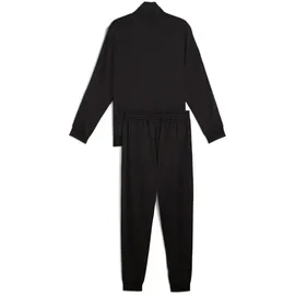 Puma Poly Tape Herren Jogginganzug, schwarz - L