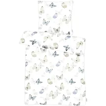 APELT Papillon Weiß 135 x 200 cm + 80 x 80 cm