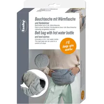 Fashy Bauchtasche mit Wärmflasche 0,8l - grau