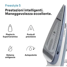 Braun TexStyle 5 SI 5078 grau