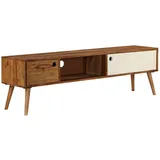 vidaXL TV-Schrank 140x30x40 cm Massivholz