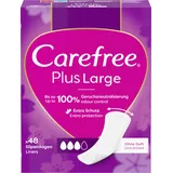 Carefree Slipeinlagen Plus Large ohne Duft