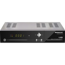 Megasat HD 935 Twin V2 ohne Festplatte (DVB-S, DVB-S2), TV Receiver, Schwarz