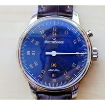 MeisterSinger Bell Hora Automatik Leder 43 mm BHO918G