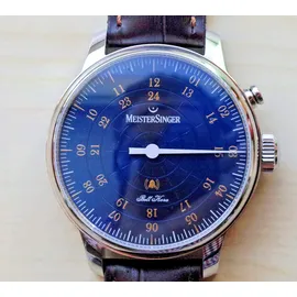 MeisterSinger Bell Hora Automatik Leder 43 mm BHO918G