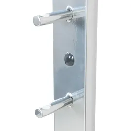 Spinder Garderobenleiste Dutch 80 x 90 x 33 cm Silber