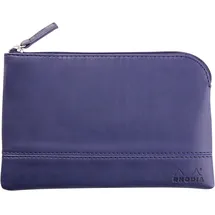Rhodia Etui Kunstleder Reißverschluss, 11x17 cm Mitternachtsblau 116537C