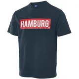 Hamburger SV HSV T-Shirt Shirt ** Snorre ** dunkelblau (DE/NL/SE/PL, Alphanumerisch, 3XL, Regular, Regular, Dunkelblau) - 3XL