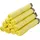 BigDean 10 Rollen Gelber Sack, Gelbe Säcke 90 Liter HDPE Gelb 13 Stück pro Rolle, insgesamt 130 Stück - ca. 60x87 cm plus 5 cm Umschlag 15my - Gelb