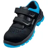 Uvex 2 xenova® Sandalen S1 schwarz, blau Weite 10 Gr. 38