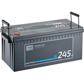 Ective DC 245 AGM Deep Cycle 245Ah Versorgungsbatterie