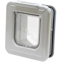 Cat Mate Elite mit Zeitsteuerung - Katzenklappe Weiß