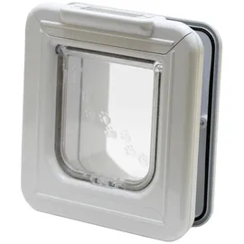 Cat Mate Elite mit Zeitsteuerung - Katzenklappe Weiß