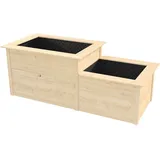 Weka Hochbeet 205 x 79 x 81 cm Beige