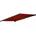 Ersatz-Bezug für Markise T122 4 x 3 m bordeaux-rot