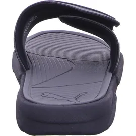 Puma Royalcat Comfort Slide Schwarz/Castlerock Weiß 49,5