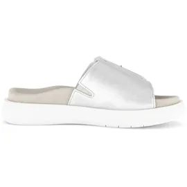 Gabor Pantolette GABOR "Pantolette", Damen, Gr. 41, silber, Schuhe Pantolette