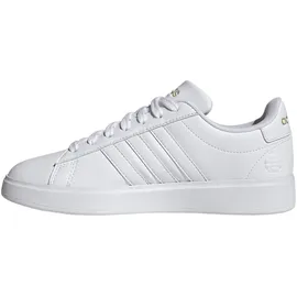 adidas Grand Court Cloudfoam Lifestyle Court Comfort Cloud White / Cloud White / Gold Met. 39 1/3