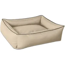 BedDog Hundekissen MAX 100 x 85 cm beige/gelb