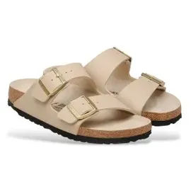 Birkenstock Arizona Birko-Flor schmal triples sandcastle oyster 41