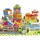 COFI 114-teiliges Spielset aus Schaumstoffbausteinen für die frühe Bildung, Bauen Sie spielerisch eine Stadt