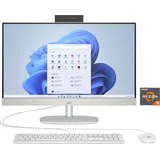 HP All-in-One 24-cr0006ng, Starry White, Ryzen 5 7520U, 16GB RAM, 512GB SSD