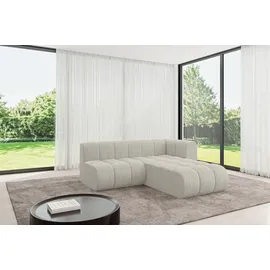 altdecor Ecksofa modulares Sofa Darnel-L1 - 205x177x70 cm Creme