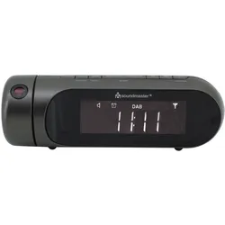 UR6700AN DAB+, FM Radio Uhr (Schwarz)