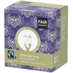 Fair Squared Haarseife Olive