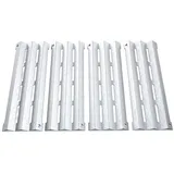 tuning-art GA22 Gasgrill Brennerabdeckung Edelstahl kompatibel mit Napoleon Triumph T495 | Brennerschutz | Passgenau, Farbe:4er Set Matt Bulle